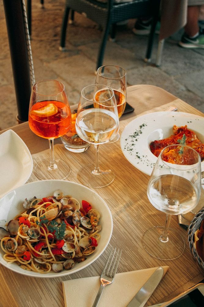 Italian dining ambiance